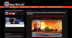 Desktop Screenshot of islamic-waves.com